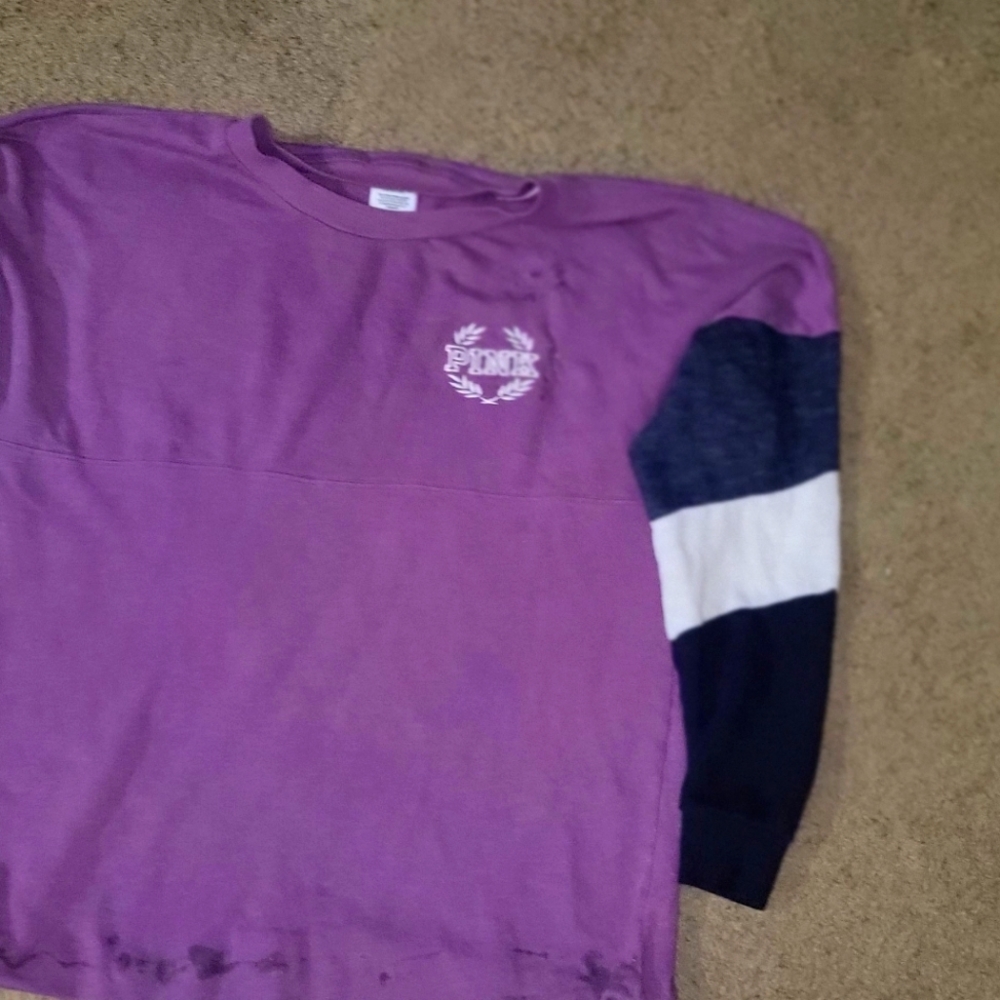Pink Victoria secret long sleeve shirt